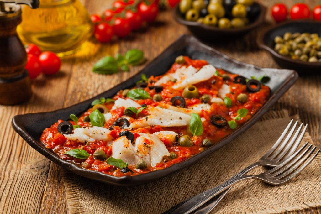 Baccalà al pomodoro
