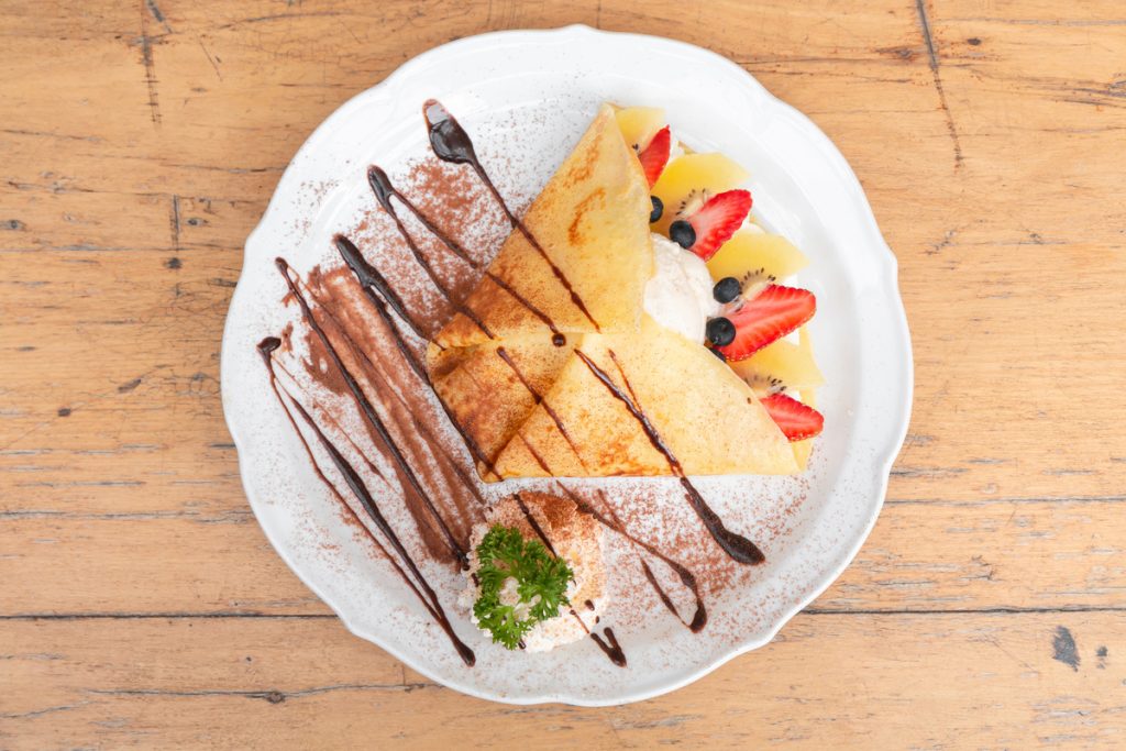 Crepes golose ai kiwi