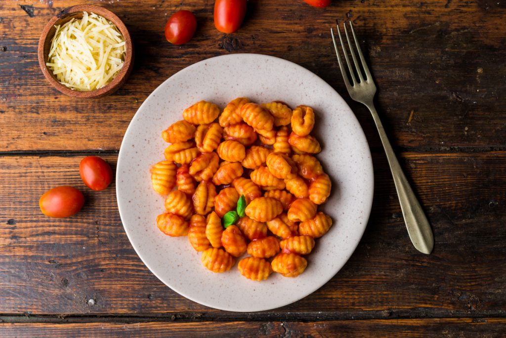Gnocchi allo zafferano