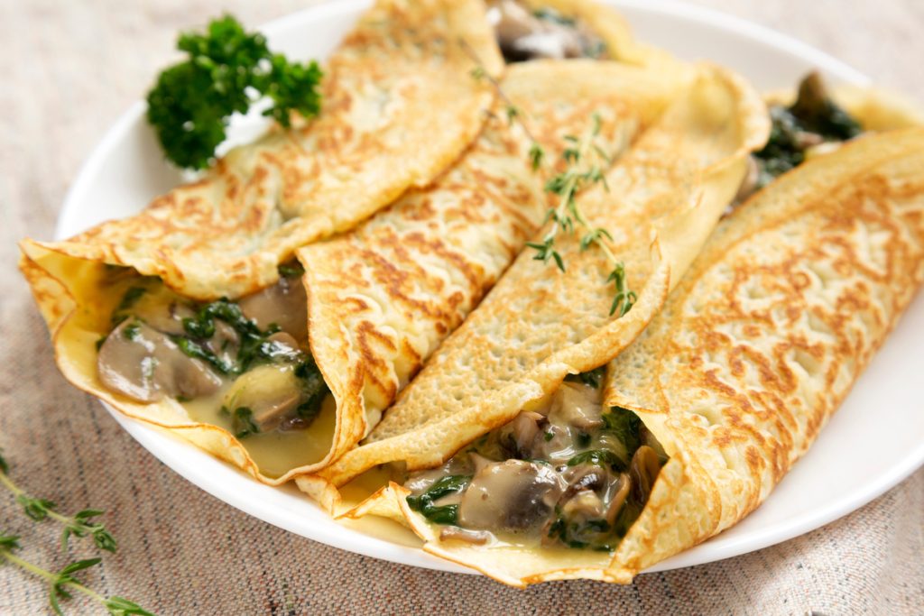 Crespelle ai carciofi
