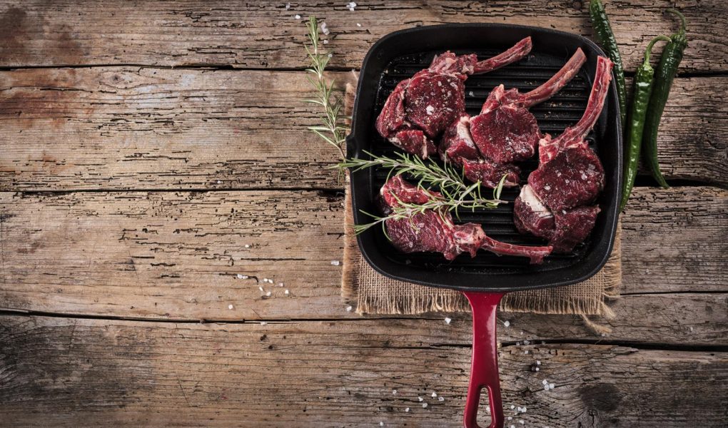 Agnello in padella