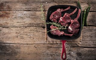 Agnello in padella