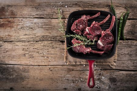 Agnello in padella