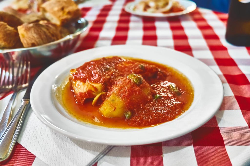Baccalà alla livornese