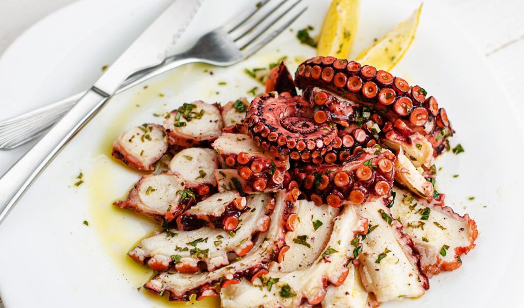 Carpaccio di polpo