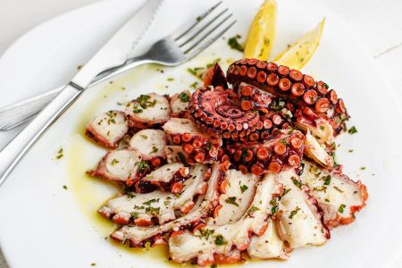 Carpaccio di polpo