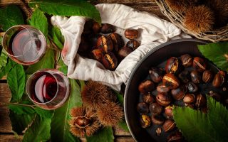 Castagne in padella