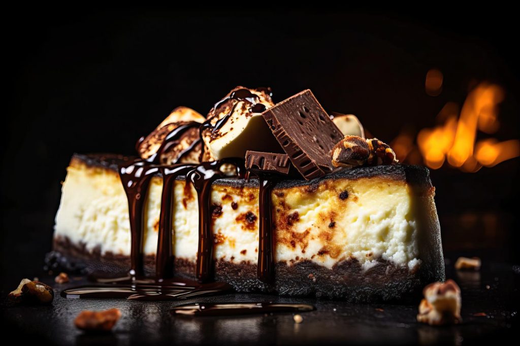 Cheesecake al cioccolato