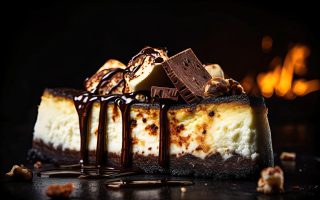 Cheesecake al cioccolato