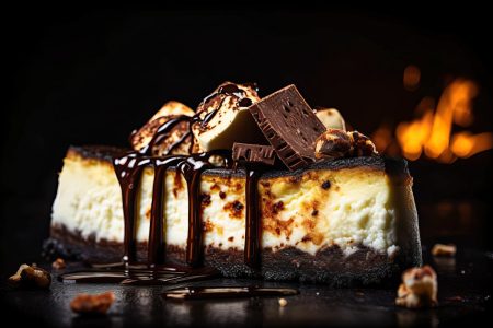 Cheesecake al cioccolato