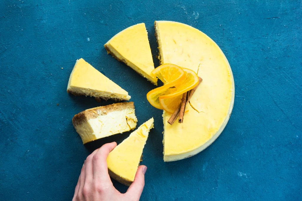 Cheesecake al limone