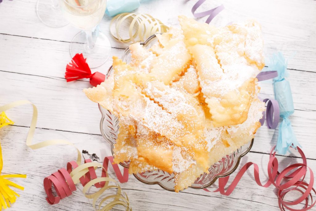 Chiacchiere al forno