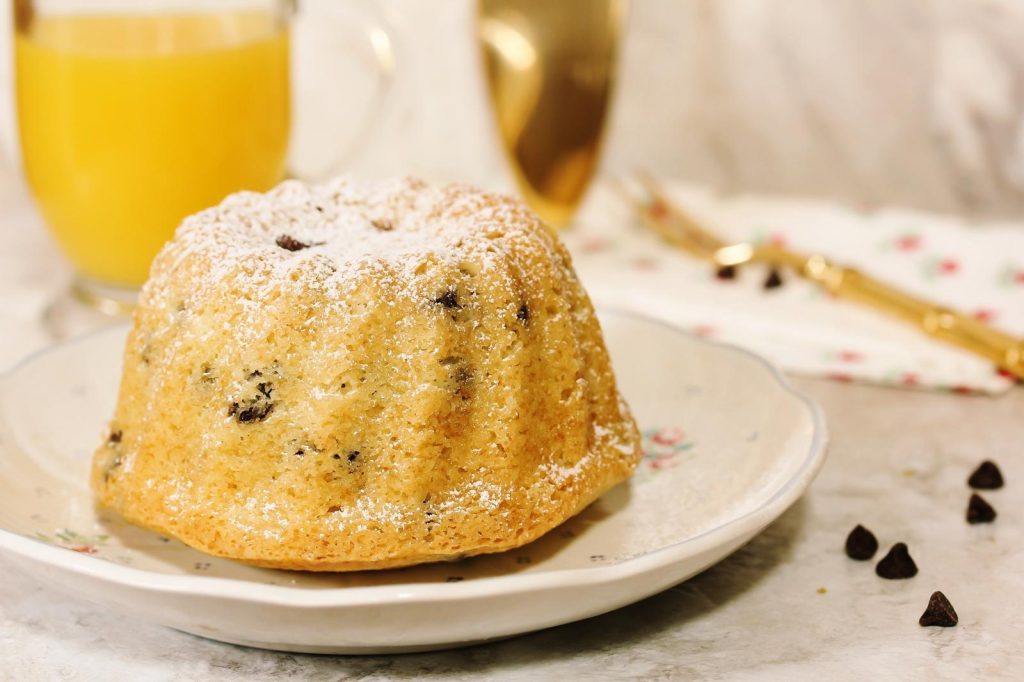 Ciambellone con gocce di cioccolato