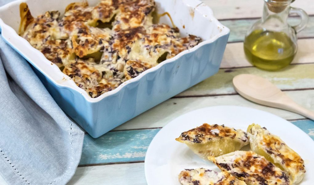 Conchiglioni ripieni al forno