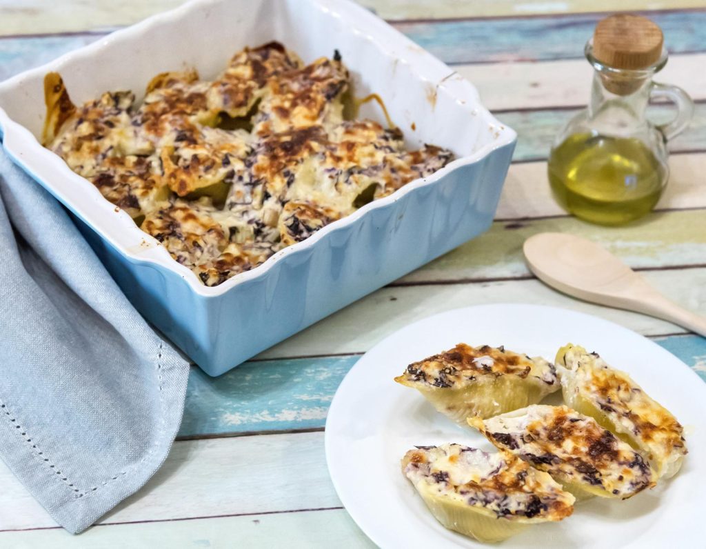 Conchiglioni ripieni al forno