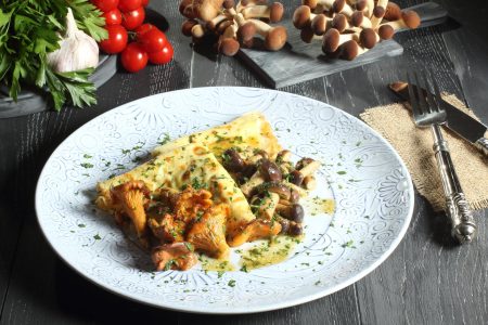 Crespelle ai funghi