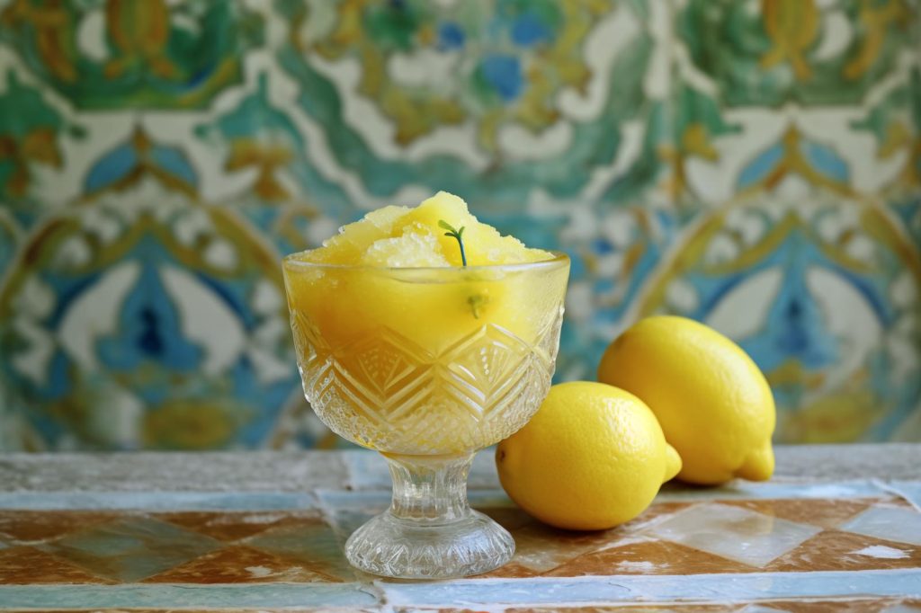 Granita al limone