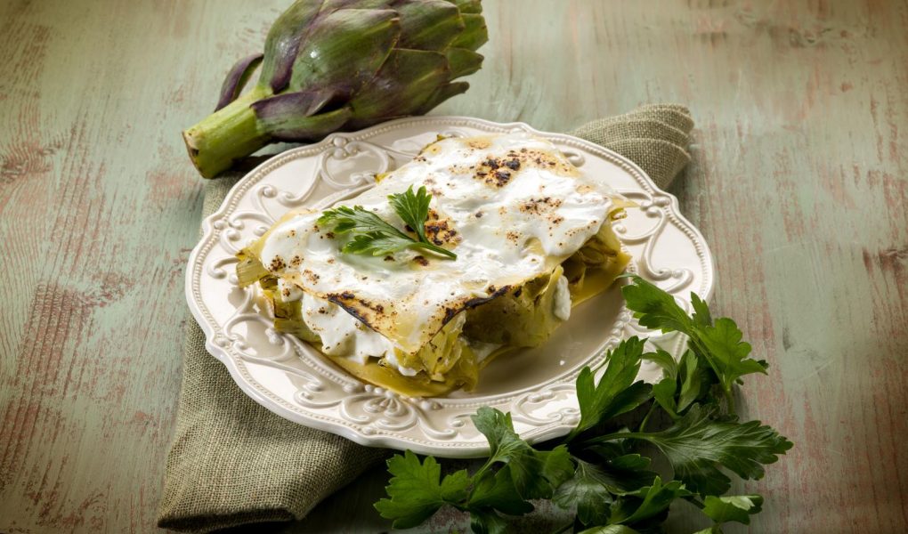 Lasagne ai carciofi