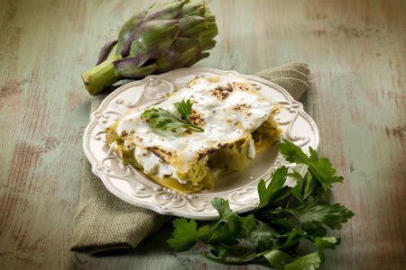 Lasagne ai carciofi