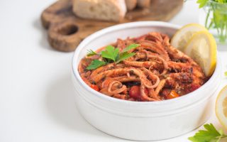 Moscardini in umido