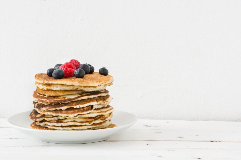 Pancake con albumi
