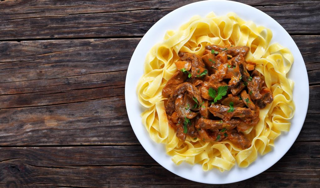 Pappardelle ai funghi porcini