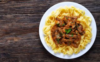 Pappardelle ai funghi porcini
