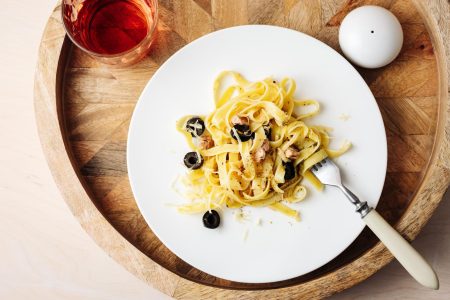 Pasta al tonno in bianco