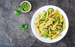 Pasta con crema di zucchine