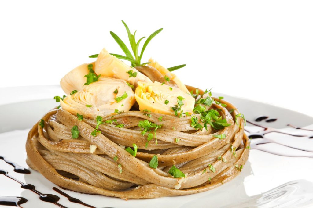 Pasta con i carciofi