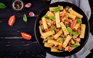 Pasta con le melanzane