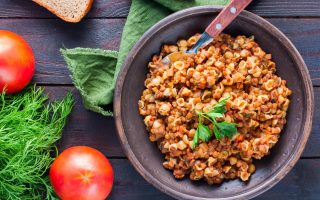 Pasta con lenticchie