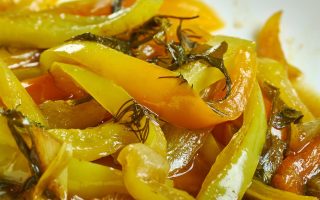 Peperoni in agrodolce