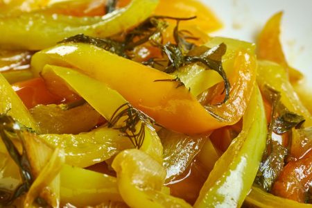 Peperoni in agrodolce
