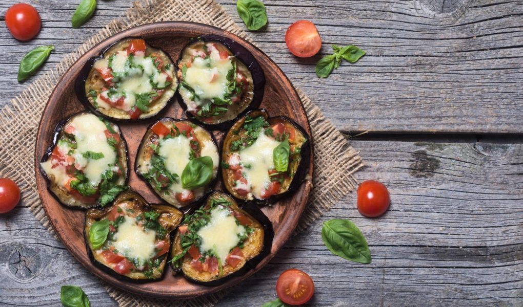 Pizzette di melanzane