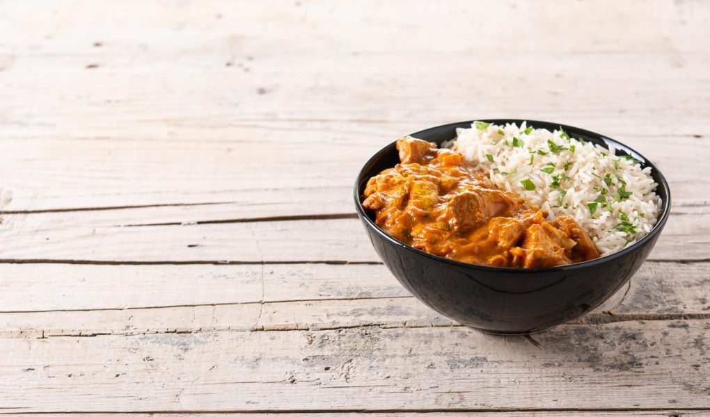 Pollo al curry veloce