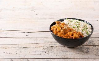 Pollo al curry veloce
