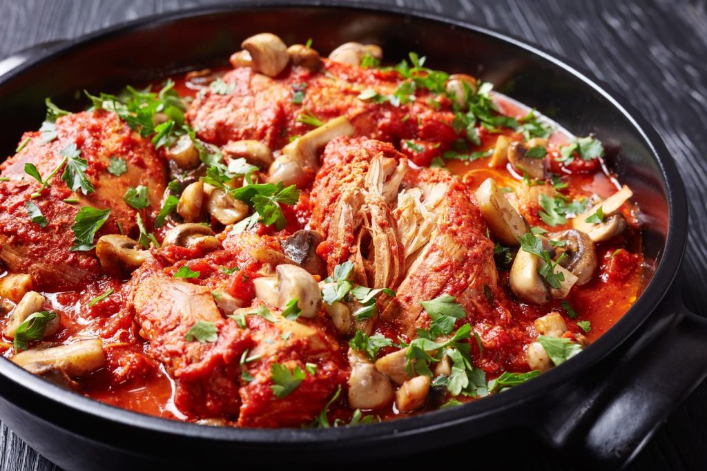 Pollo alla pizzaiola