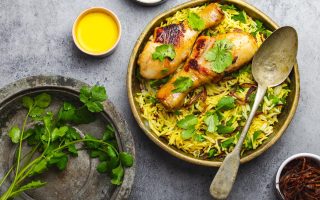 Riso con pollo