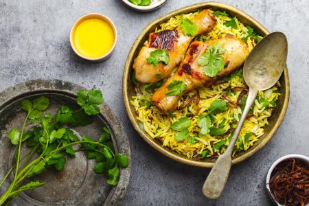 Riso con pollo