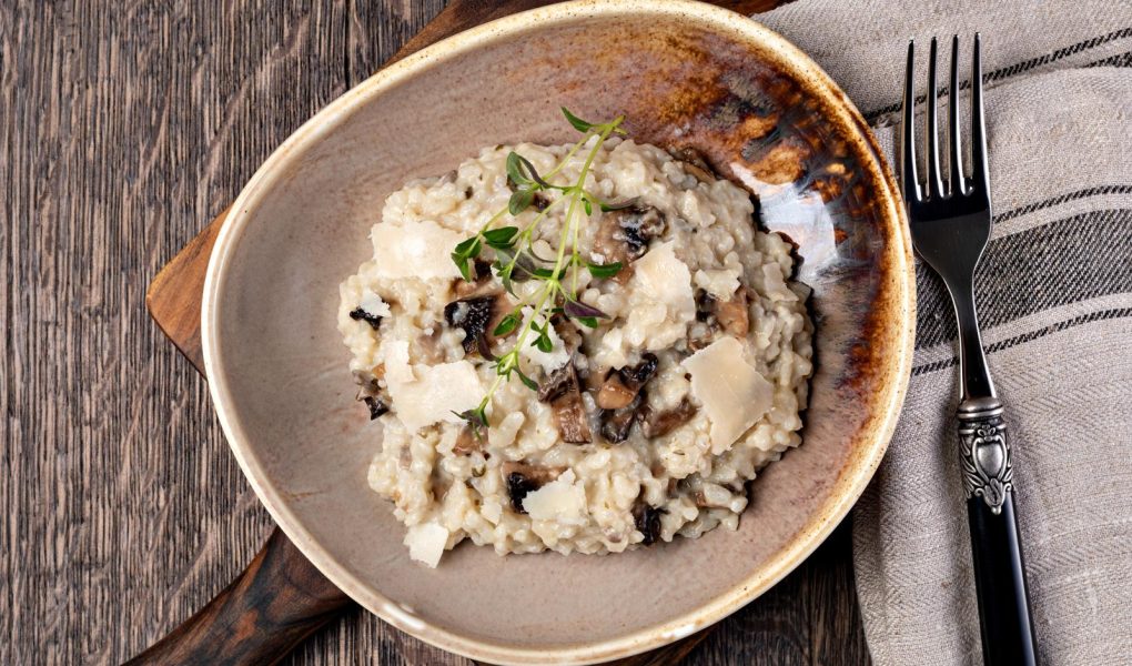 Risotto ai funghi secchi