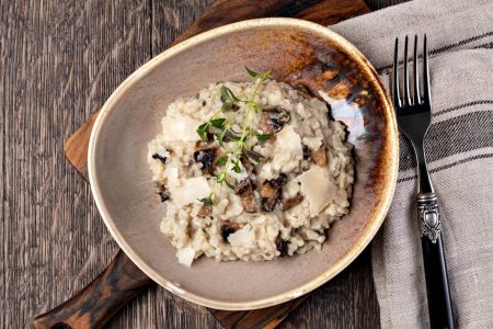 Risotto ai funghi secchi