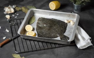 Rombo al forno