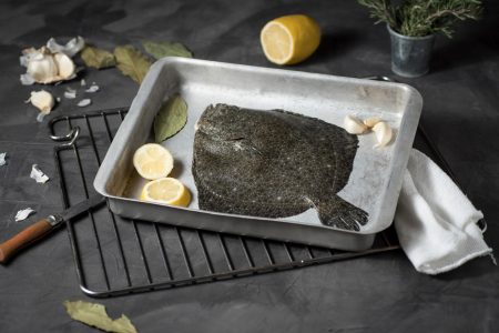 Rombo al forno