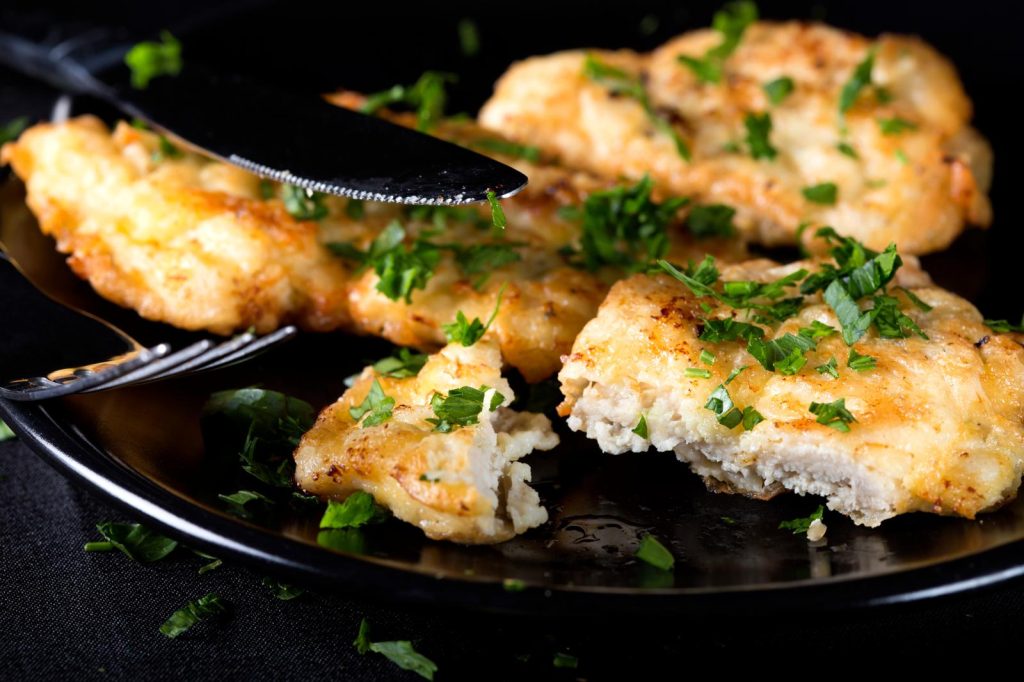 Scaloppine di pollo al limone