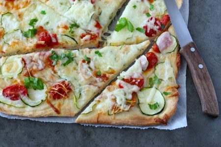 Schiacciata di zucchine
