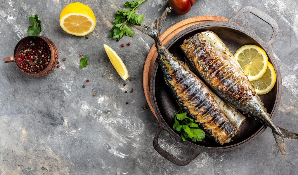 Sgombro al forno