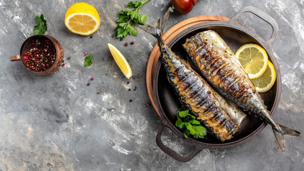 Sgombro al forno