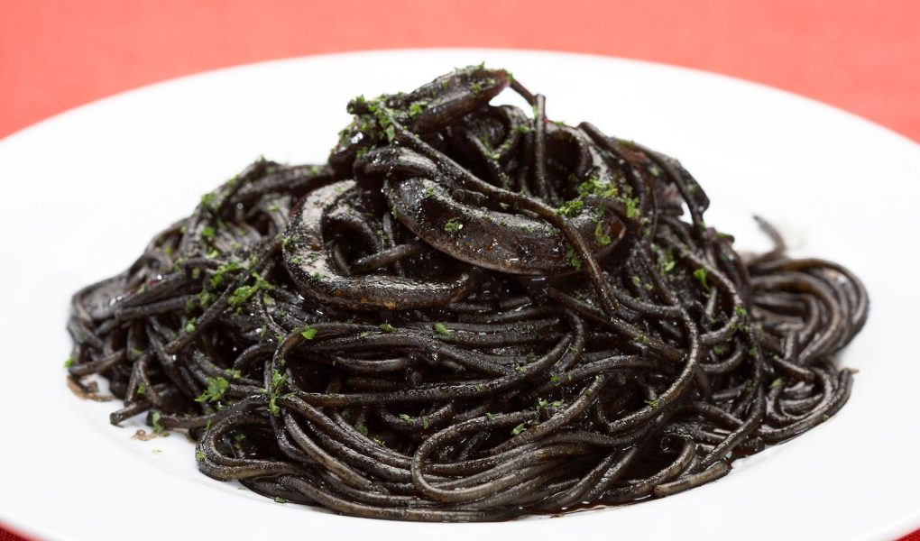 Spaghetti al nero di seppia
