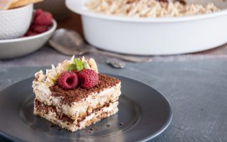 Tiramisù con panna